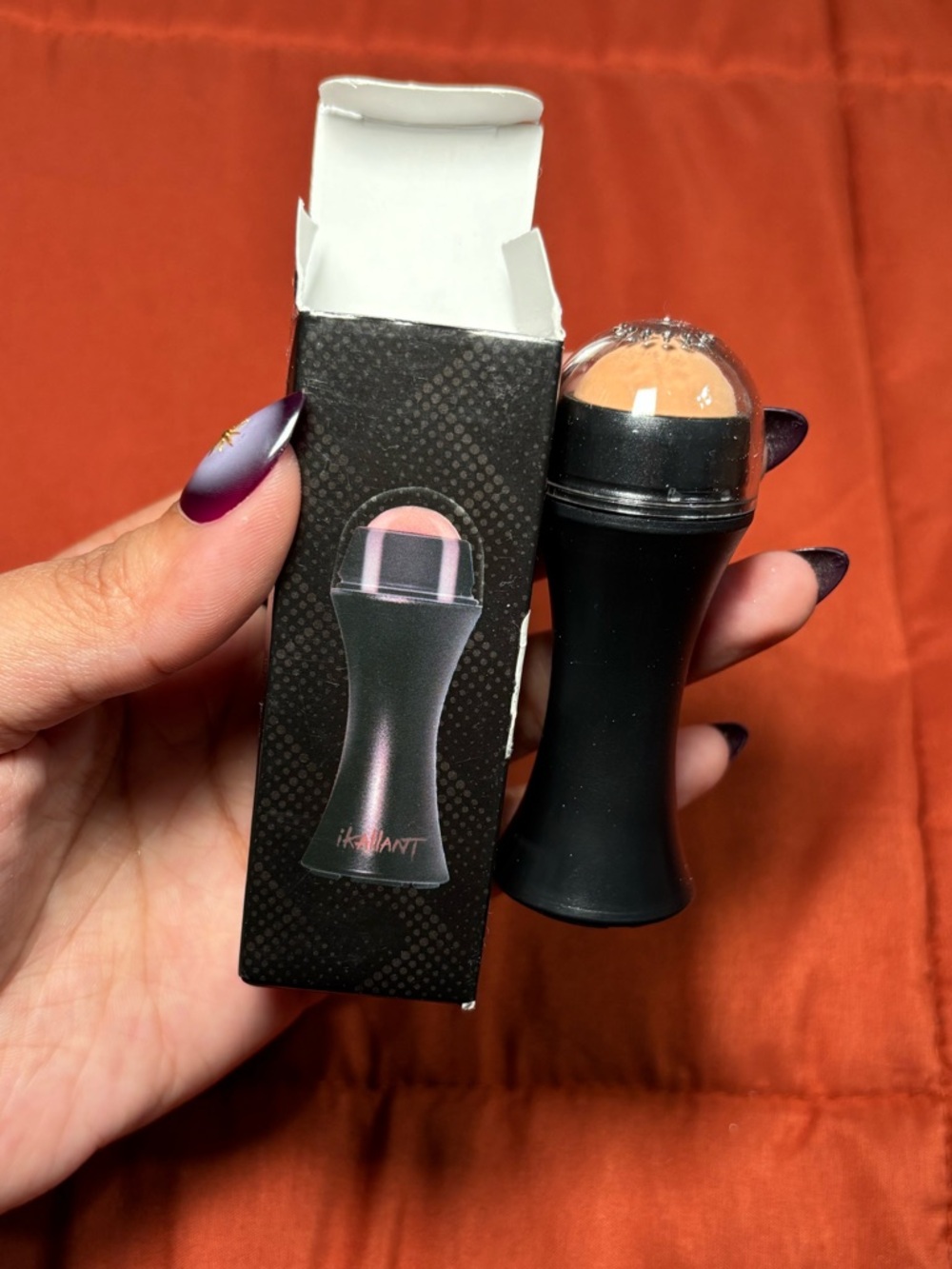 Volcanic Oil Absorbing Ball- Perfect Size To Carry In Purse, Touch Up